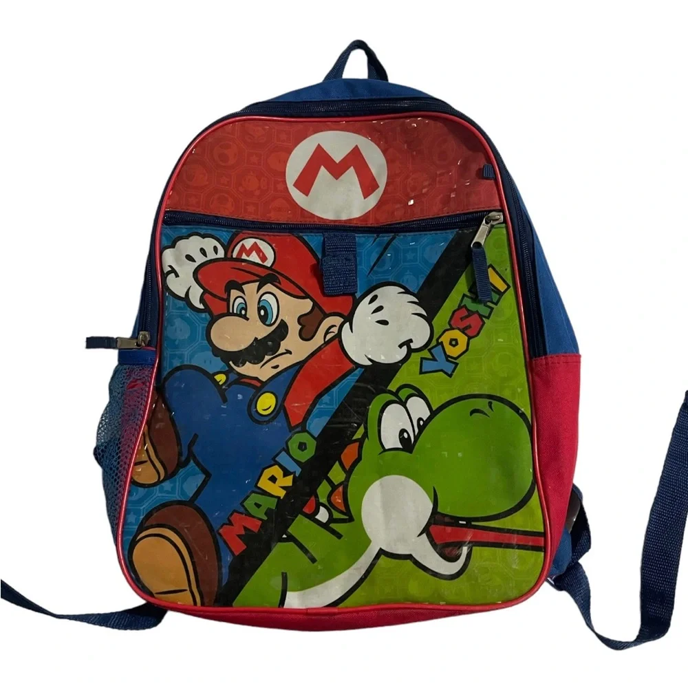 Super Mario TM & 2018‎ Nintendo backpack zipper 2 Compartment